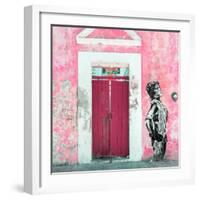 ¡Viva Mexico! Square Collection - Main entrance Door Closed IX-Philippe Hugonnard-Framed Photographic Print