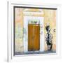 ¡Viva Mexico! Square Collection - Main entrance Door Closed V-Philippe Hugonnard-Framed Photographic Print