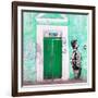 ¡Viva Mexico! Square Collection - Main entrance Door Closed VI-Philippe Hugonnard-Framed Photographic Print