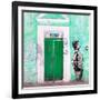 ¡Viva Mexico! Square Collection - Main entrance Door Closed VI-Philippe Hugonnard-Framed Photographic Print