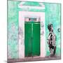 ¡Viva Mexico! Square Collection - Main entrance Door Closed VI-Philippe Hugonnard-Mounted Photographic Print