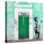 ¡Viva Mexico! Square Collection - Main entrance Door Closed VI-Philippe Hugonnard-Stretched Canvas