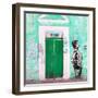 ¡Viva Mexico! Square Collection - Main entrance Door Closed VI-Philippe Hugonnard-Framed Photographic Print