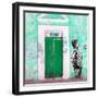 ¡Viva Mexico! Square Collection - Main entrance Door Closed VI-Philippe Hugonnard-Framed Photographic Print