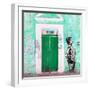 ¡Viva Mexico! Square Collection - Main entrance Door Closed VI-Philippe Hugonnard-Framed Photographic Print