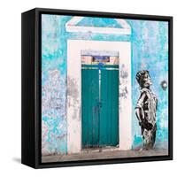 ¡Viva Mexico! Square Collection - Main entrance Door Closed VIII-Philippe Hugonnard-Framed Stretched Canvas
