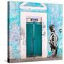 ¡Viva Mexico! Square Collection - Main entrance Door Closed VIII-Philippe Hugonnard-Stretched Canvas