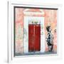 ¡Viva Mexico! Square Collection - Main entrance Door Closed-Philippe Hugonnard-Framed Photographic Print