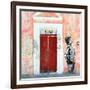 ¡Viva Mexico! Square Collection - Main entrance Door Closed-Philippe Hugonnard-Framed Photographic Print