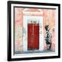 ¡Viva Mexico! Square Collection - Main entrance Door Closed-Philippe Hugonnard-Framed Photographic Print