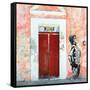 ¡Viva Mexico! Square Collection - Main entrance Door Closed-Philippe Hugonnard-Framed Stretched Canvas