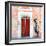 ¡Viva Mexico! Square Collection - Main entrance Door Closed-Philippe Hugonnard-Framed Photographic Print