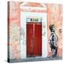 ¡Viva Mexico! Square Collection - Main entrance Door Closed-Philippe Hugonnard-Stretched Canvas