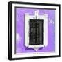 ¡Viva Mexico! Square Collection - Mauve Wall & Black Window-Philippe Hugonnard-Framed Photographic Print