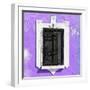 ¡Viva Mexico! Square Collection - Mauve Wall & Black Window-Philippe Hugonnard-Framed Photographic Print