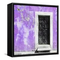 ¡Viva Mexico! Square Collection - Mauve Wall of Silence-Philippe Hugonnard-Framed Stretched Canvas