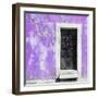 ¡Viva Mexico! Square Collection - Mauve Wall of Silence-Philippe Hugonnard-Framed Photographic Print