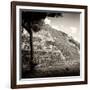 ¡Viva Mexico! Square Collection - Mayan Pyramid II-Philippe Hugonnard-Framed Photographic Print