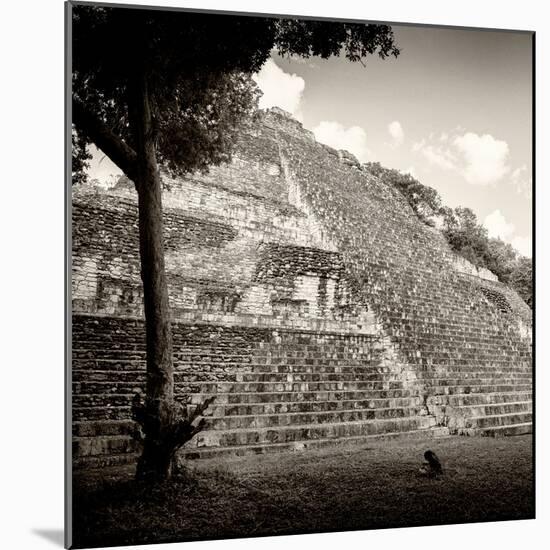 ¡Viva Mexico! Square Collection - Mayan Pyramid II-Philippe Hugonnard-Mounted Photographic Print