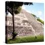 ¡Viva Mexico! Square Collection - Mayan Pyramid III-Philippe Hugonnard-Stretched Canvas