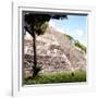 ¡Viva Mexico! Square Collection - Mayan Pyramid III-Philippe Hugonnard-Framed Photographic Print