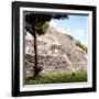 ¡Viva Mexico! Square Collection - Mayan Pyramid III-Philippe Hugonnard-Framed Photographic Print