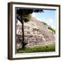 ¡Viva Mexico! Square Collection - Mayan Pyramid III-Philippe Hugonnard-Framed Photographic Print