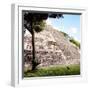 ¡Viva Mexico! Square Collection - Mayan Pyramid III-Philippe Hugonnard-Framed Photographic Print