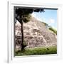 ¡Viva Mexico! Square Collection - Mayan Pyramid III-Philippe Hugonnard-Framed Photographic Print