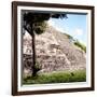 ¡Viva Mexico! Square Collection - Mayan Pyramid III-Philippe Hugonnard-Framed Photographic Print