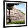 ¡Viva Mexico! Square Collection - Mayan Pyramid III-Philippe Hugonnard-Framed Photographic Print