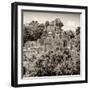 ¡Viva Mexico! Square Collection - Mayan Pyramid of Calakmul II-Philippe Hugonnard-Framed Premium Photographic Print