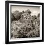 ¡Viva Mexico! Square Collection - Mayan Pyramid of Calakmul II-Philippe Hugonnard-Framed Photographic Print