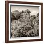 ¡Viva Mexico! Square Collection - Mayan Pyramid of Calakmul II-Philippe Hugonnard-Framed Photographic Print