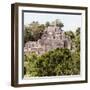 ¡Viva Mexico! Square Collection - Mayan Pyramid of Calakmul III-Philippe Hugonnard-Framed Photographic Print