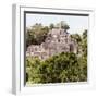 ¡Viva Mexico! Square Collection - Mayan Pyramid of Calakmul III-Philippe Hugonnard-Framed Photographic Print