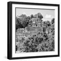 ¡Viva Mexico! Square Collection - Mayan Pyramid of Calakmul IV-Philippe Hugonnard-Framed Photographic Print