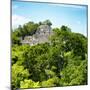 ¡Viva Mexico! Square Collection - Mayan Pyramid of Calakmul V-Philippe Hugonnard-Mounted Premium Photographic Print