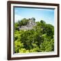 ¡Viva Mexico! Square Collection - Mayan Pyramid of Calakmul V-Philippe Hugonnard-Framed Photographic Print