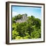 ¡Viva Mexico! Square Collection - Mayan Pyramid of Calakmul V-Philippe Hugonnard-Framed Photographic Print