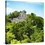 ¡Viva Mexico! Square Collection - Mayan Pyramid of Calakmul V-Philippe Hugonnard-Stretched Canvas