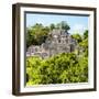 ¡Viva Mexico! Square Collection - Mayan Pyramid of Calakmul-Philippe Hugonnard-Framed Photographic Print