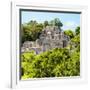 ¡Viva Mexico! Square Collection - Mayan Pyramid of Calakmul-Philippe Hugonnard-Framed Photographic Print