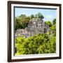 ¡Viva Mexico! Square Collection - Mayan Pyramid of Calakmul-Philippe Hugonnard-Framed Photographic Print