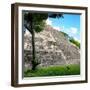 ¡Viva Mexico! Square Collection - Mayan Pyramid-Philippe Hugonnard-Framed Photographic Print