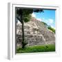 ¡Viva Mexico! Square Collection - Mayan Pyramid-Philippe Hugonnard-Framed Photographic Print