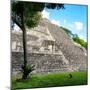 ¡Viva Mexico! Square Collection - Mayan Pyramid-Philippe Hugonnard-Mounted Photographic Print