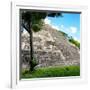 ¡Viva Mexico! Square Collection - Mayan Pyramid-Philippe Hugonnard-Framed Photographic Print