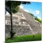 ¡Viva Mexico! Square Collection - Mayan Pyramid-Philippe Hugonnard-Mounted Photographic Print