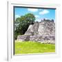 ¡Viva Mexico! Square Collection - Mayan Ruins - Edzna II-Philippe Hugonnard-Framed Photographic Print